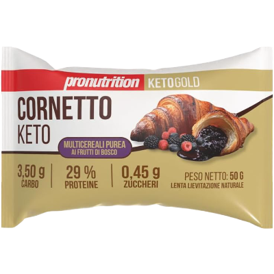Cornetto Keto Multicereali Frutti di Bosco 42 g