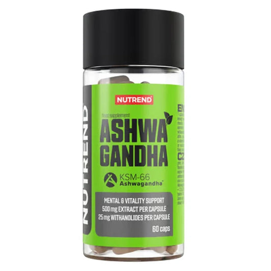 Ashwagandha Nutrend 60 Capsule - Integratore Adattogeno Naturale