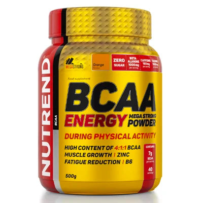 Poudre énergétique BCAA 4:1:1 500 g