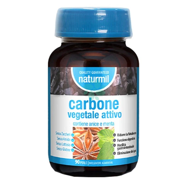 Carbone vegetale attivo 90 perle