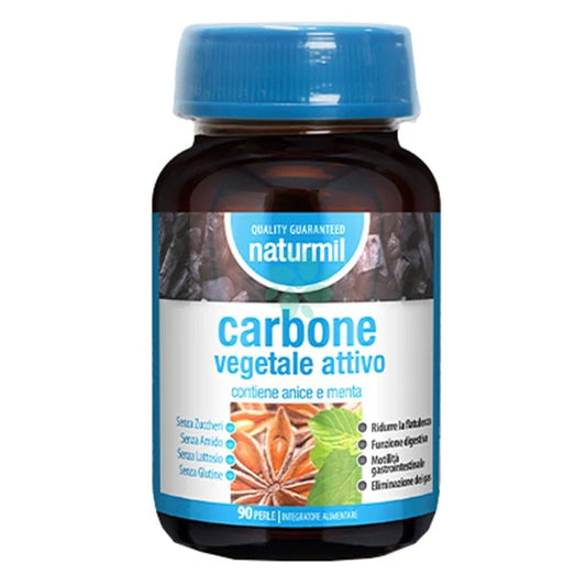 Carbone vegetale attivo 90 perle