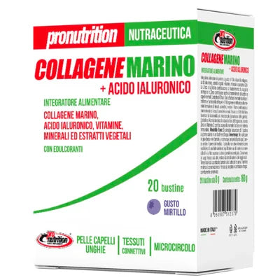 Collagene Marino e Acido Ialuronico 20 bustine