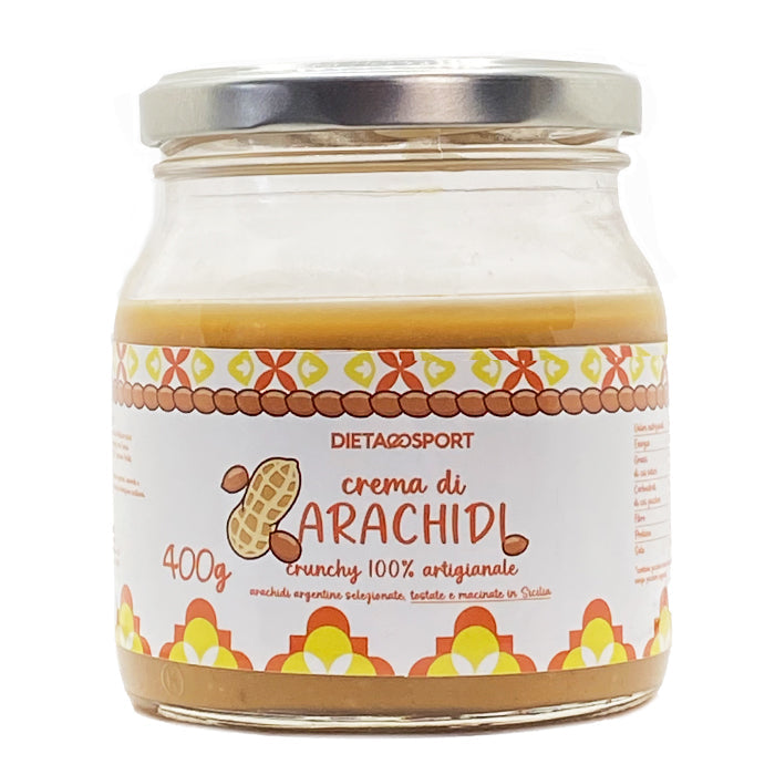 Crema di Arachidi 100% Artigianale Crunchy 400 g