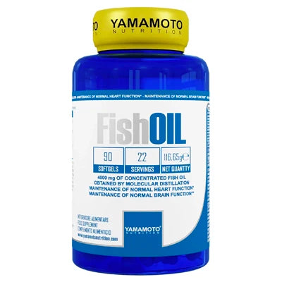 Huile de poisson Distillation moléculaire 90 capsules molles 