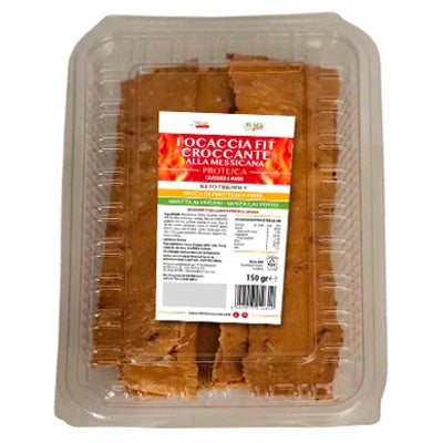 Focaccia Croccante Fit Proteica 150g Messicana