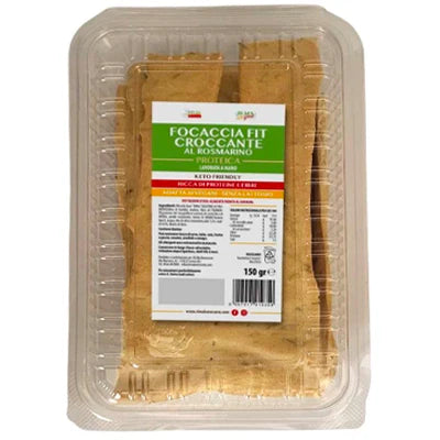 Focaccia Croccante Fit Proteica 150g Rosmarino