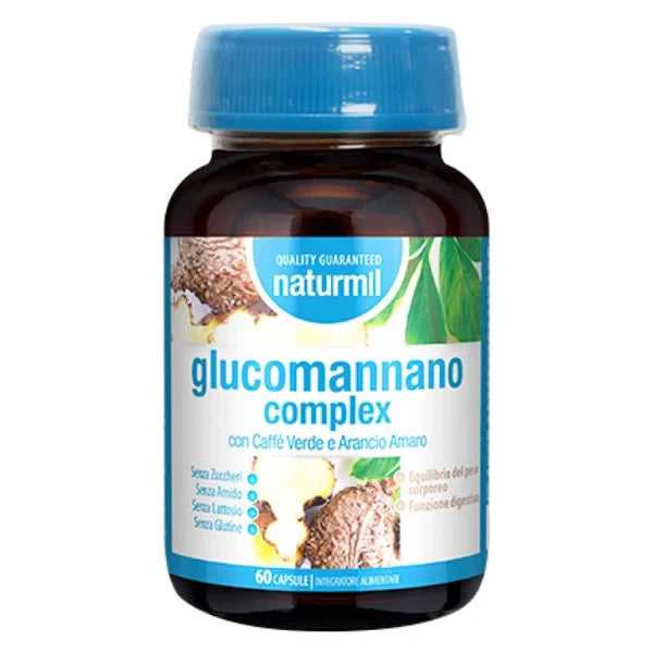 Complexe de glucomannane 500 mg, 60 gélules