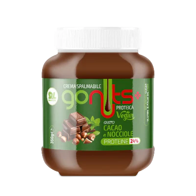 GoNuts! Crema spalmabile 350g Vegan Cacao e Nocciole