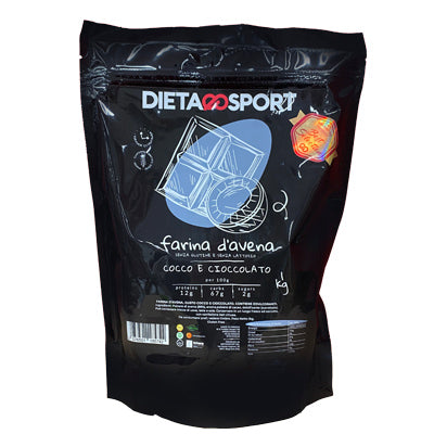 Farina d'avena 1000g Cocco e Cioccolato