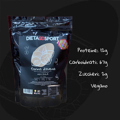 Farina d'avena 1000g Nocciola